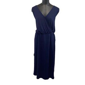 NEW Good Luck Gem Aline Casual Dress in Navy Blue